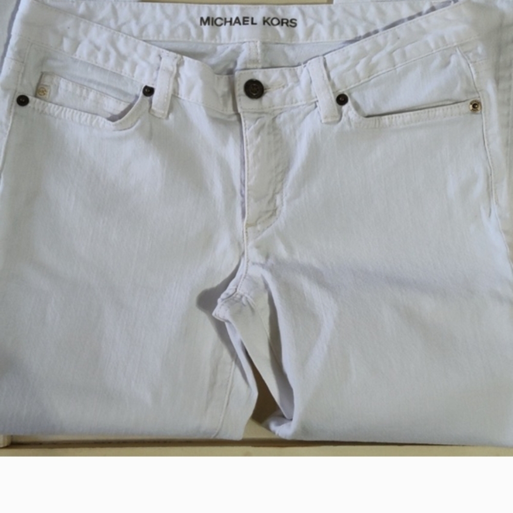 Michael Kors White Women's Jeans